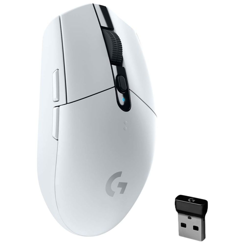 Logitech g305 white gaming mouse