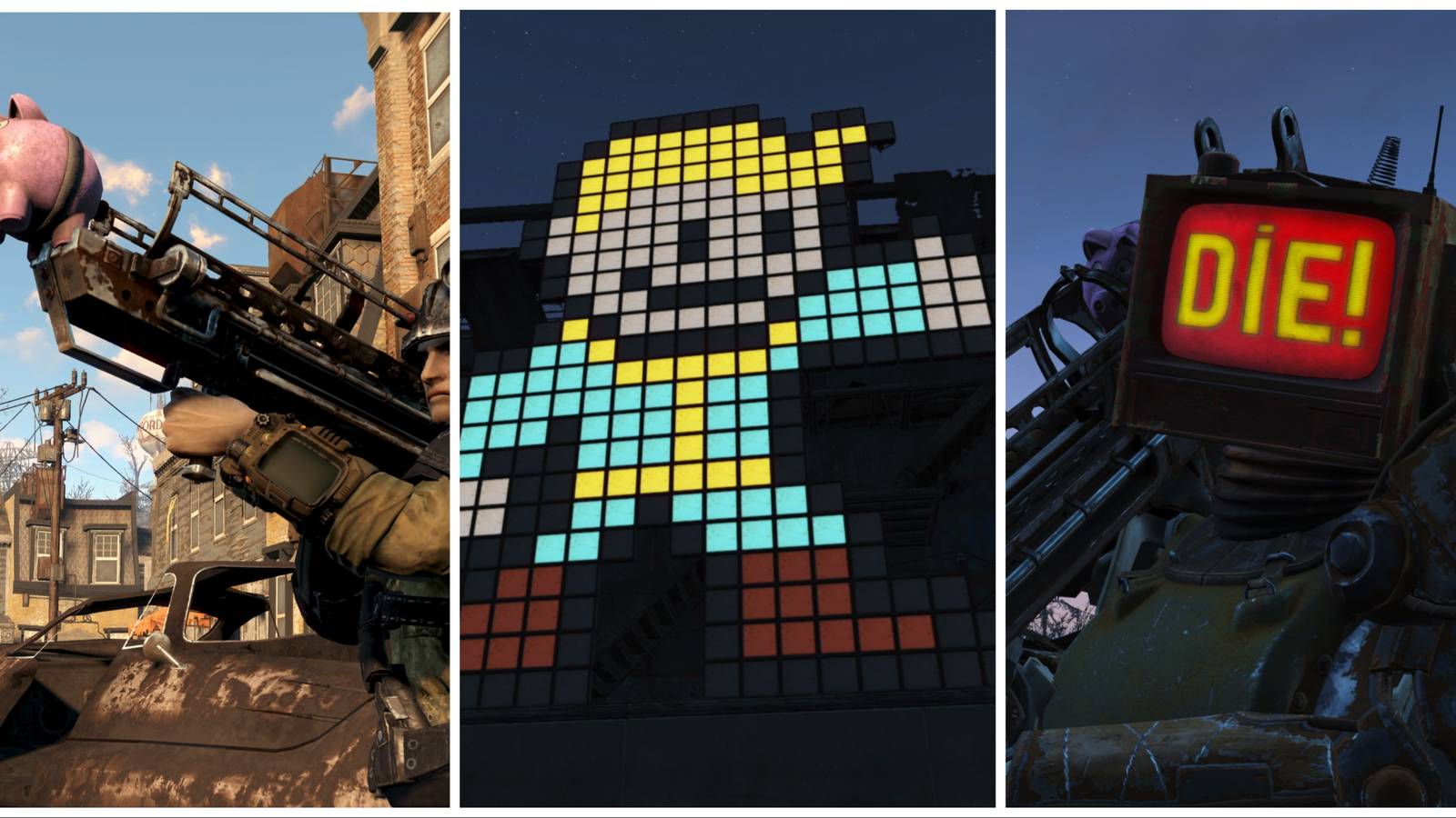 pig launcher thumbs up and die robot cover