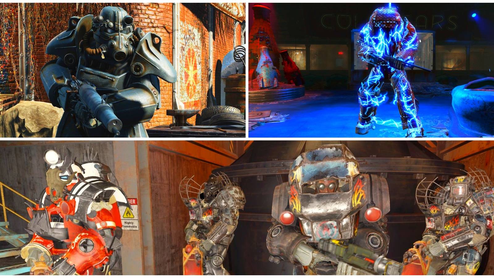 Fallout 3, Fallour 4, Fallout 76