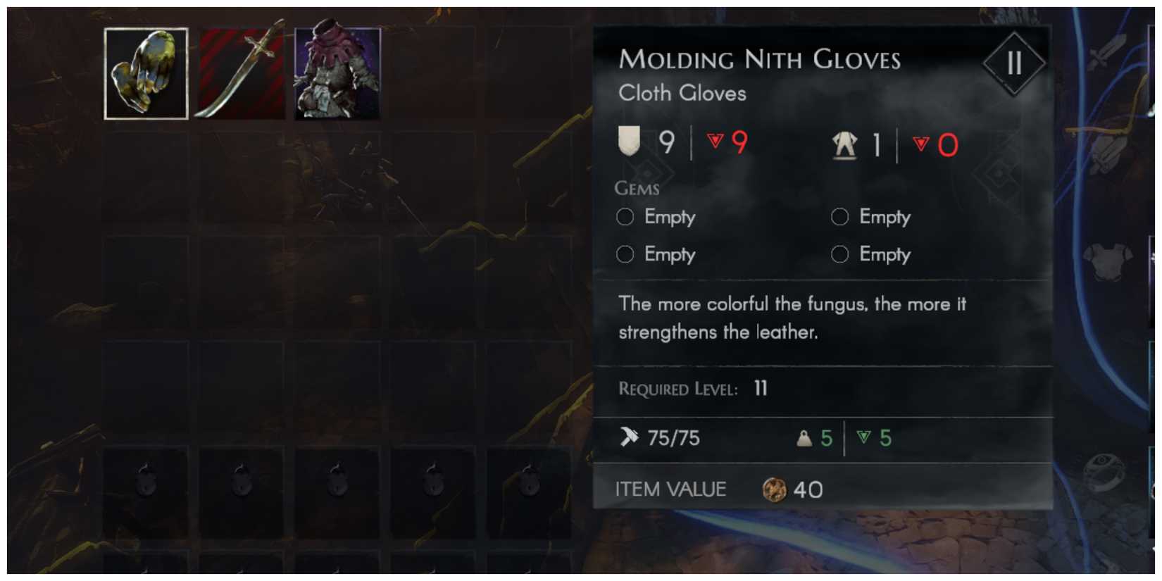 No Rest For The Wicked - Molding Nith Gloves