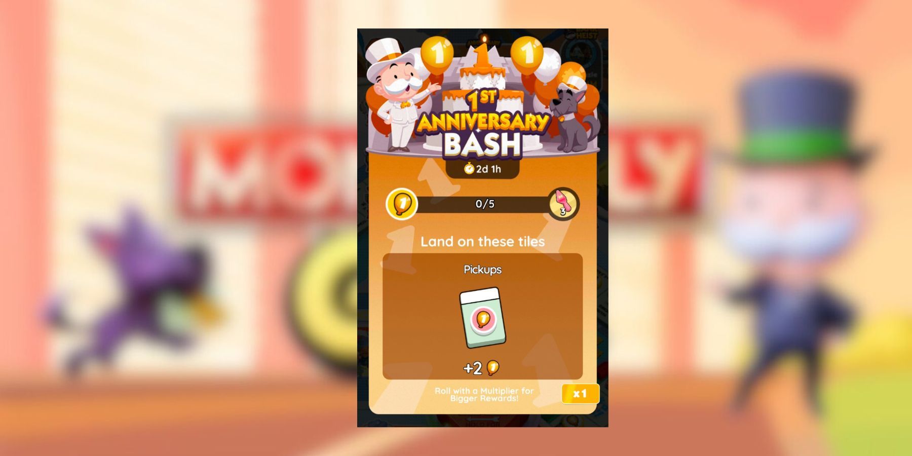 monopoly go 1st anniversary bash rewards