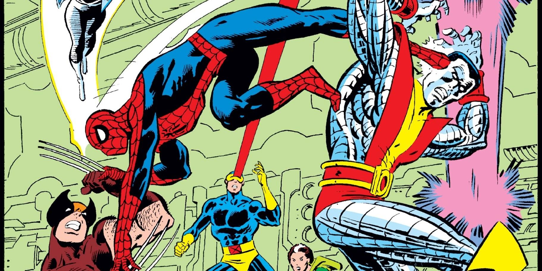 Most Impressive Spider-Man Moments- Beating the X-Men