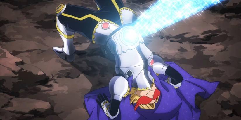 Yuga Aoyama using Navel Laser in My Hero Academia