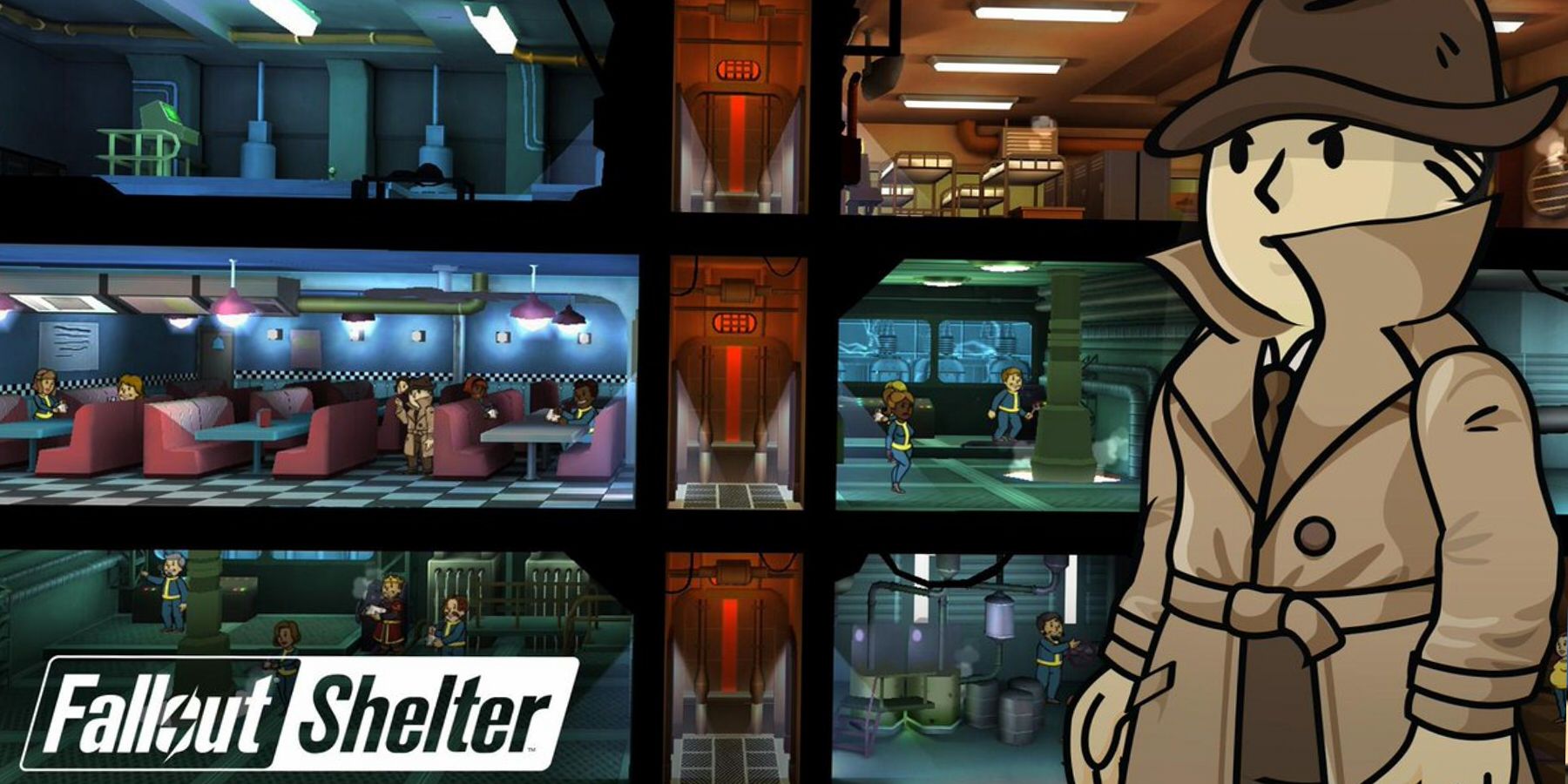mysterious stranger in fallout shelter