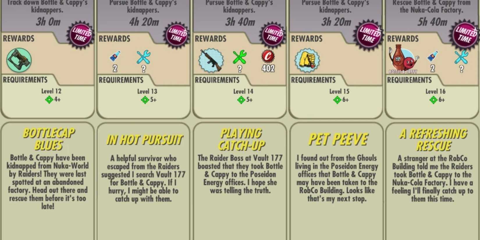 Nabbed from Nuka-World Quest In Fallout Shelter