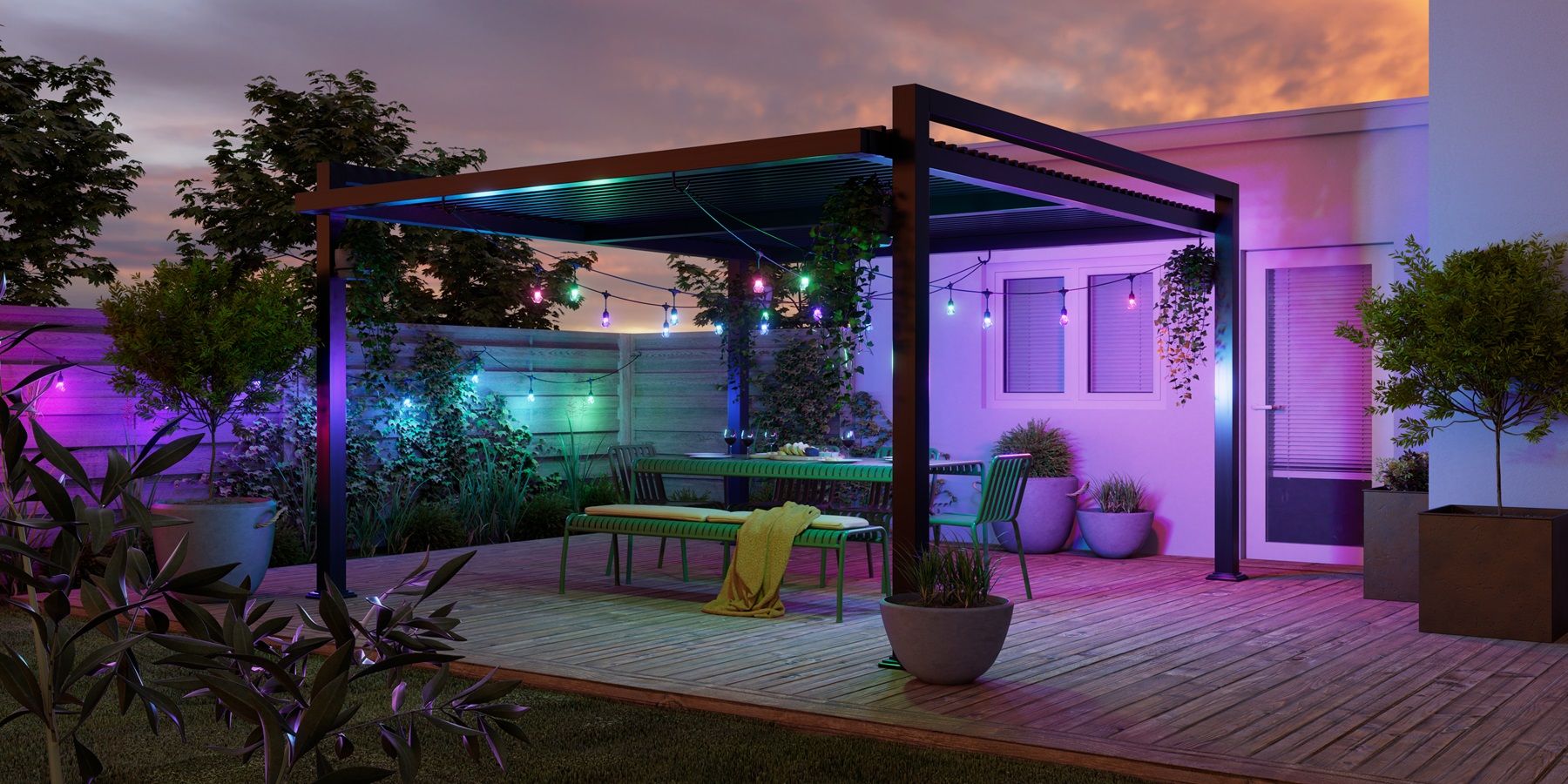 Nanoleaf wants to upgrade your deck with its Matter LED Outdoor String  Lights - 9to5Mac