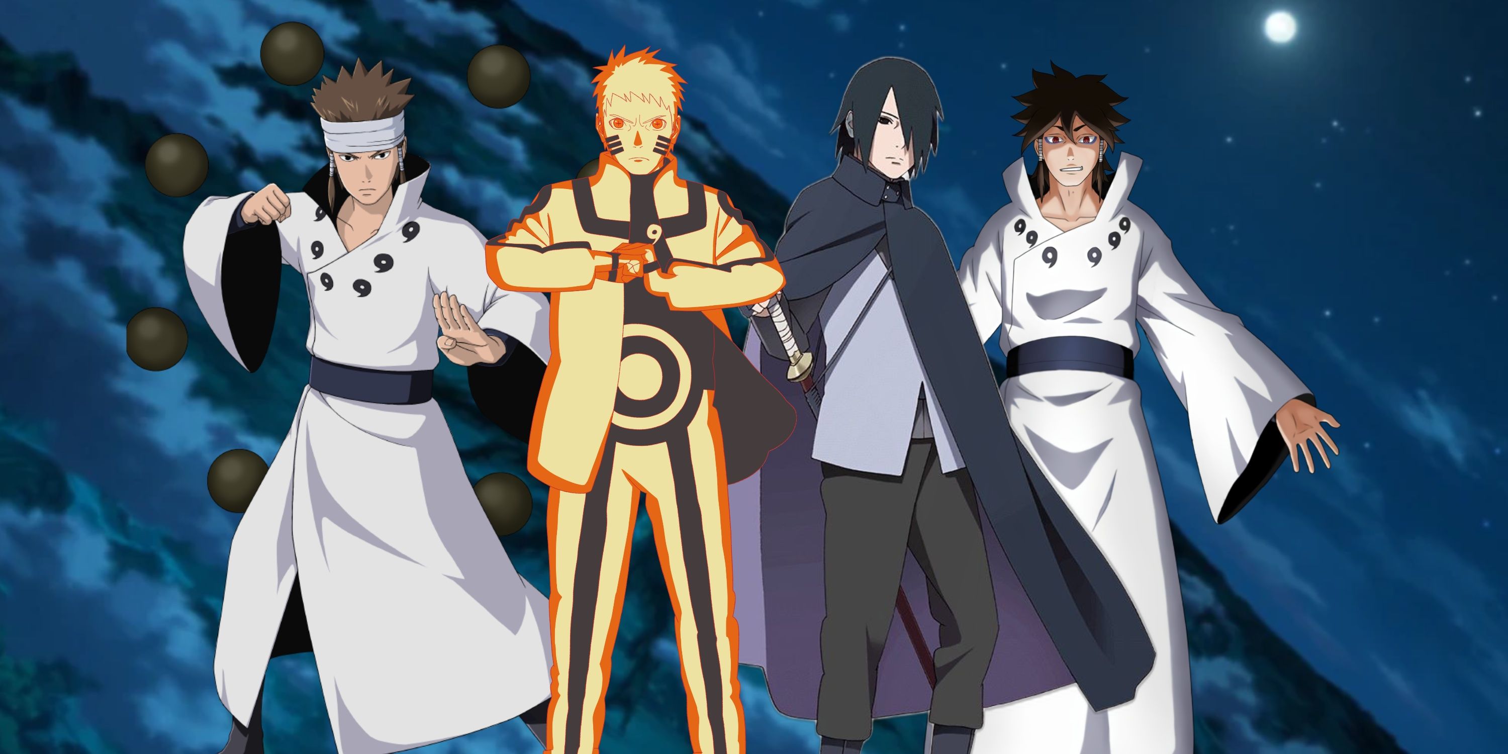 Naruto 10 Characters Who Inherited Powers Naruto Sasuke Indra Asura - Featured
