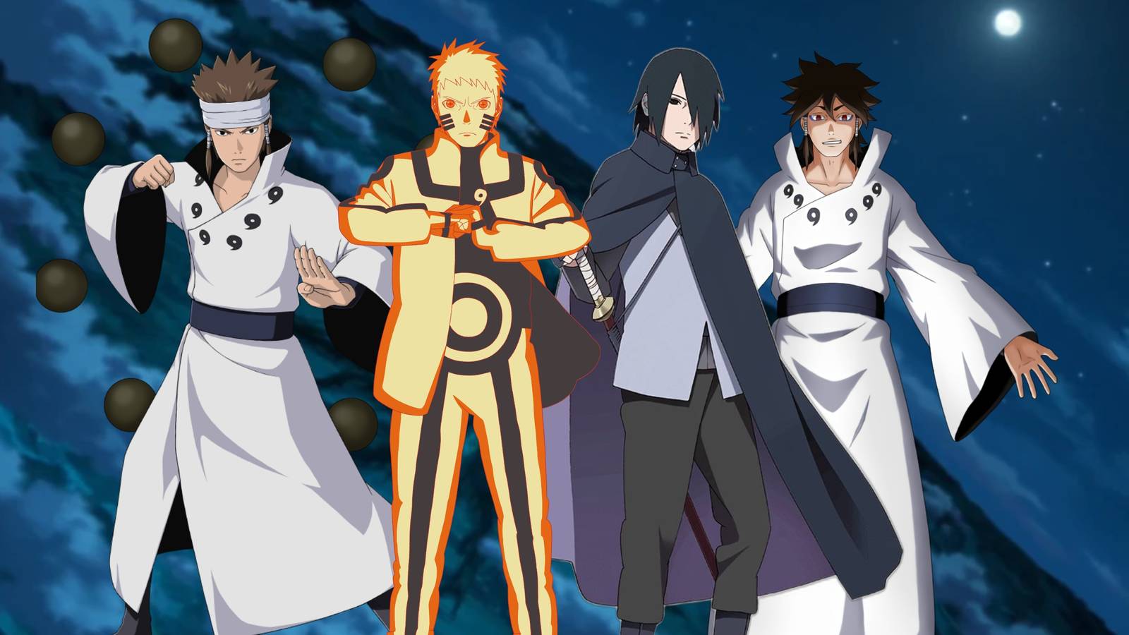 Naruto 10 Characters Who Inherited Powers Naruto Sasuke Indra Asura - Featured
