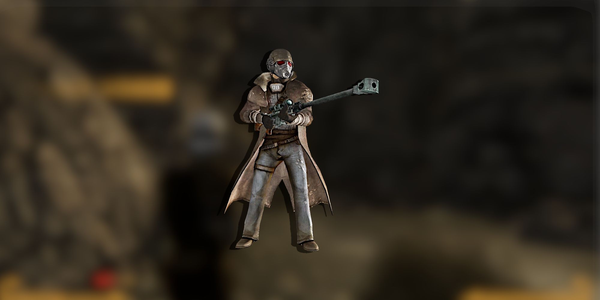 IOmage of an NCR Ranger in Fallout New Vegas