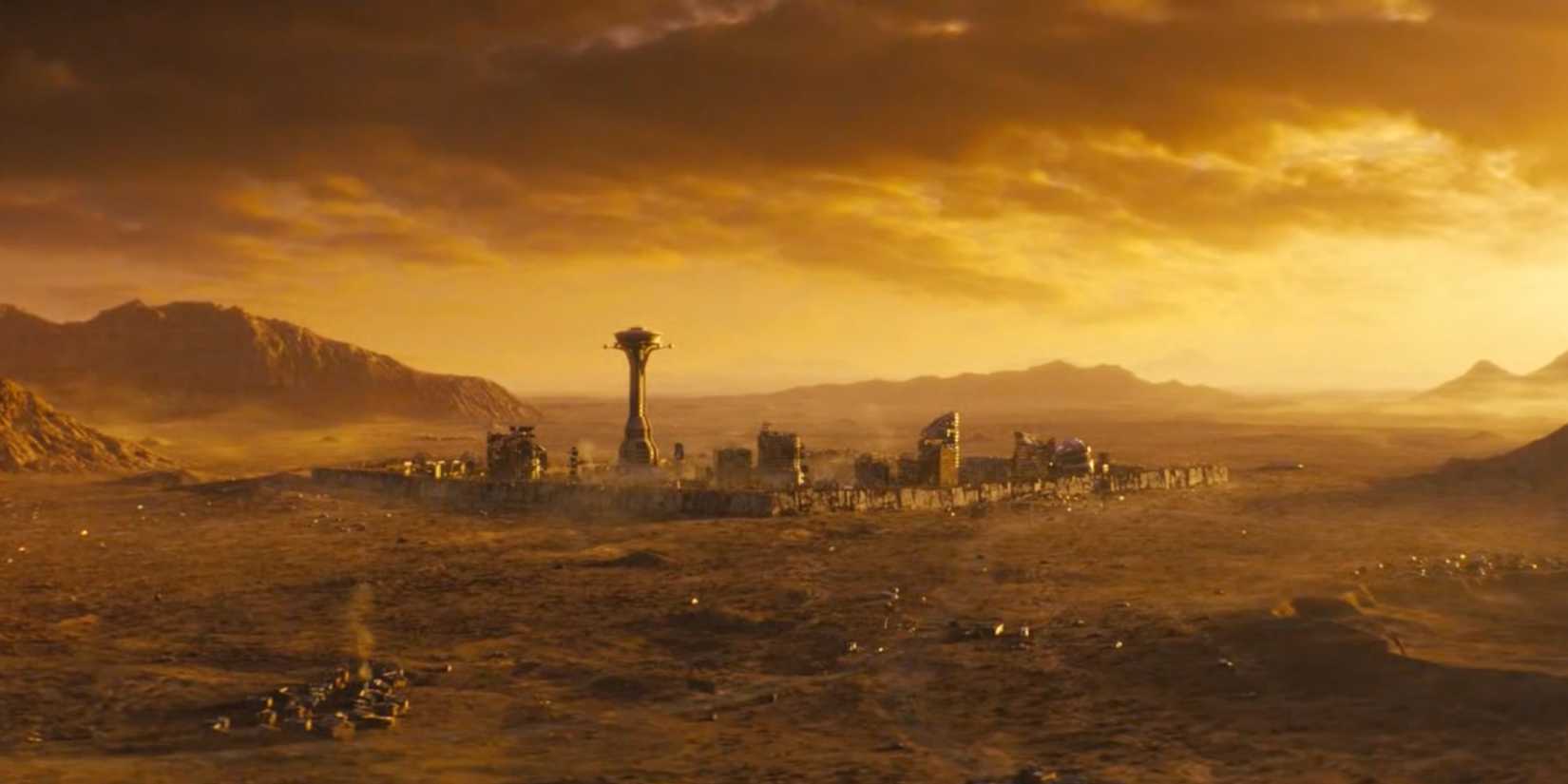 New Vegas in the distance in Amazon’s Fallout Show