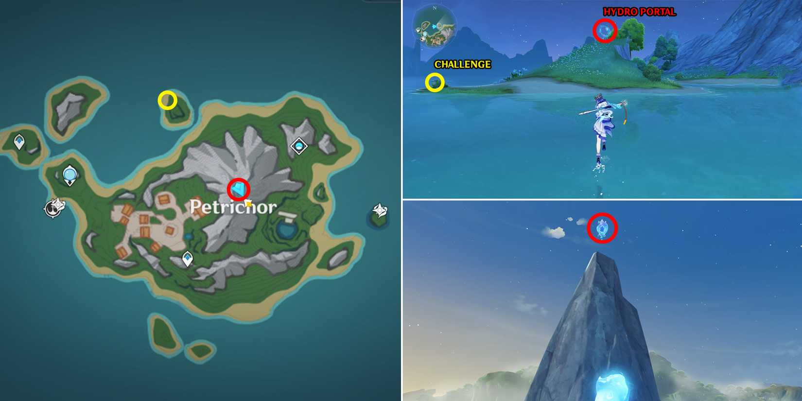 nostoi region hydroculus location 1 in genshin impact