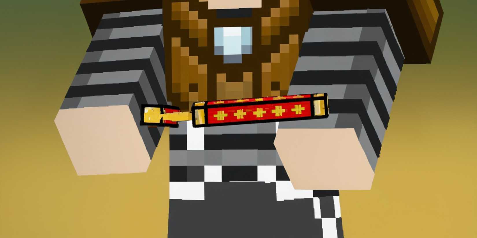 Nunchucks Melee Weapon Pixel Gun 3D