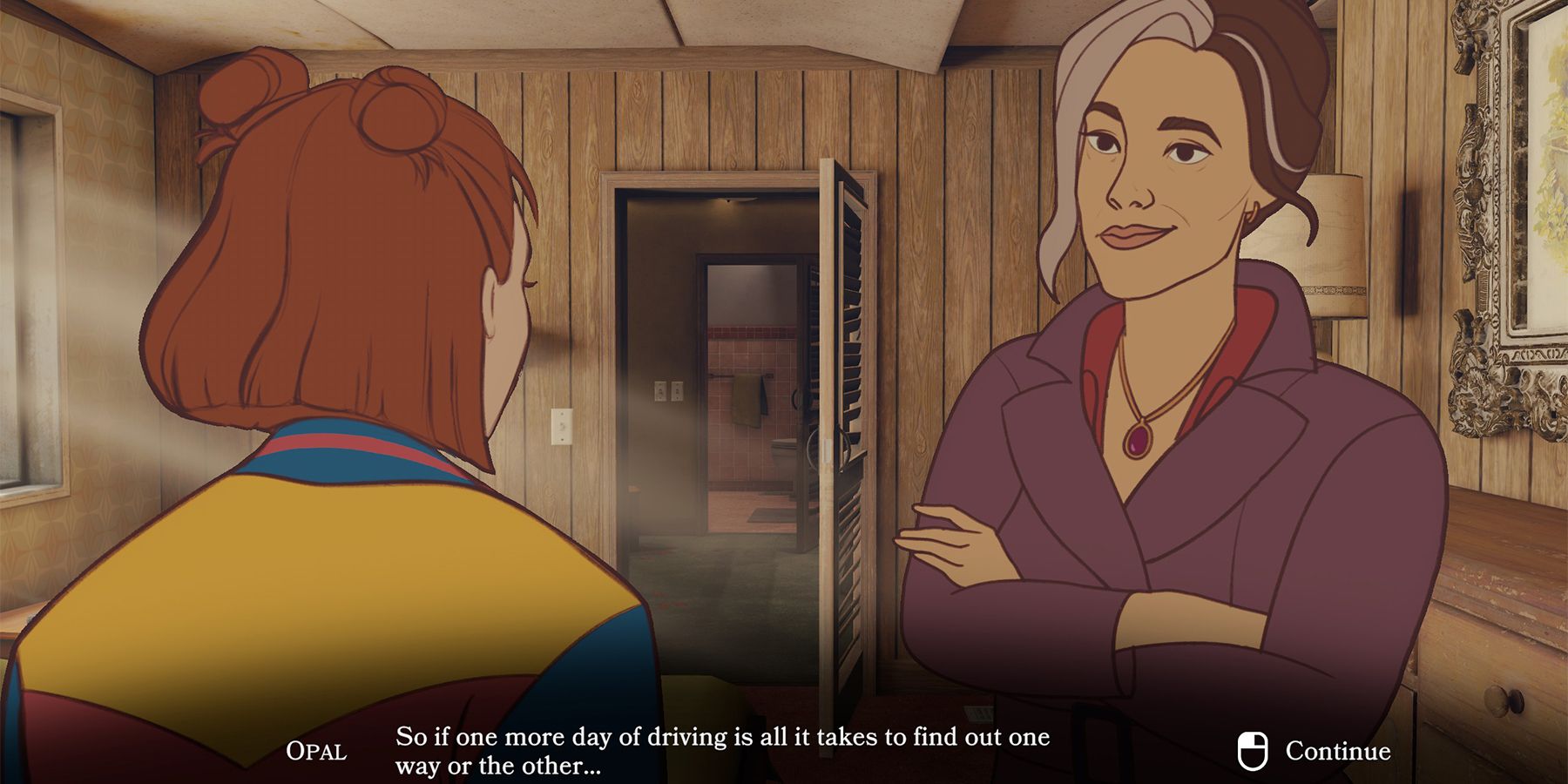 open roads game tess and opal dialogue