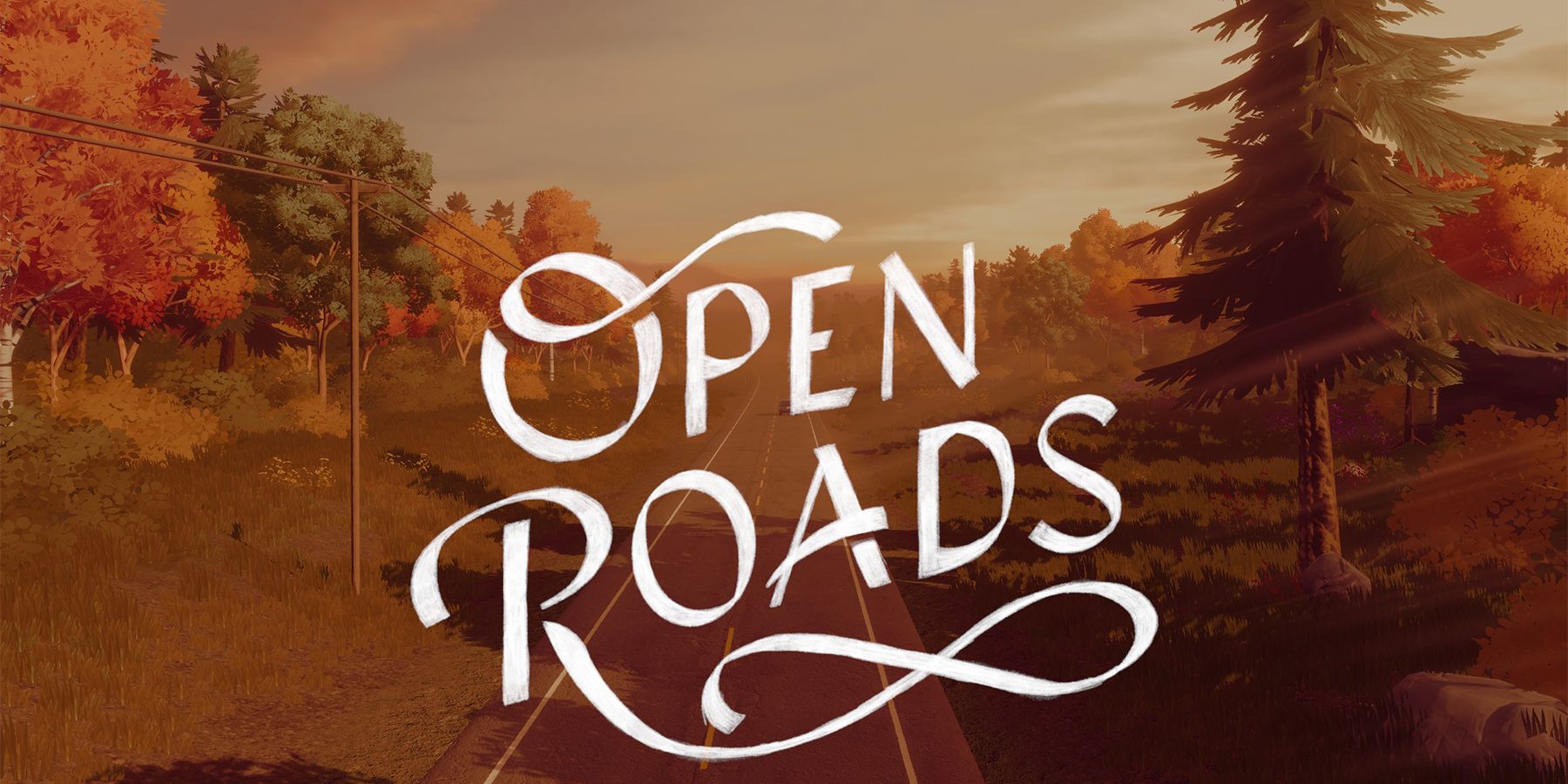 open roads game title screen