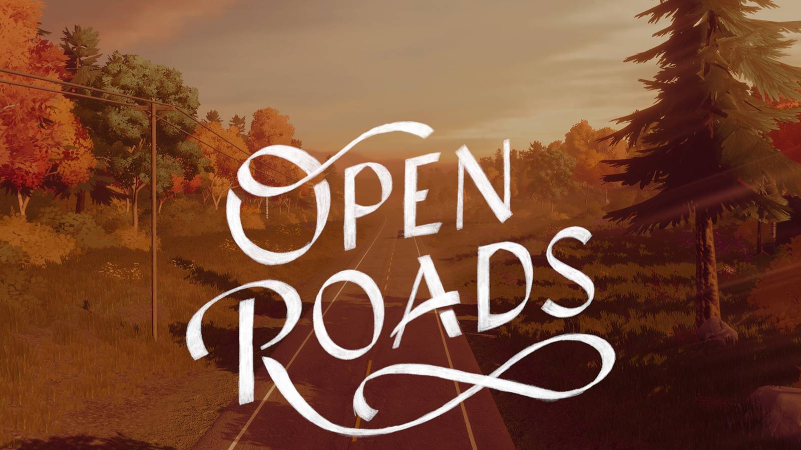 open roads game title screen
