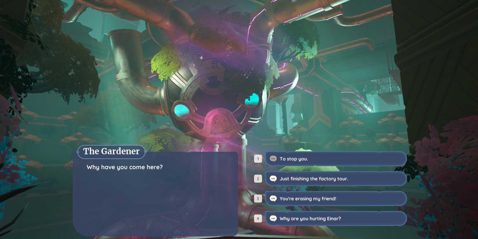 The Gardener in the Temple of the Roots 