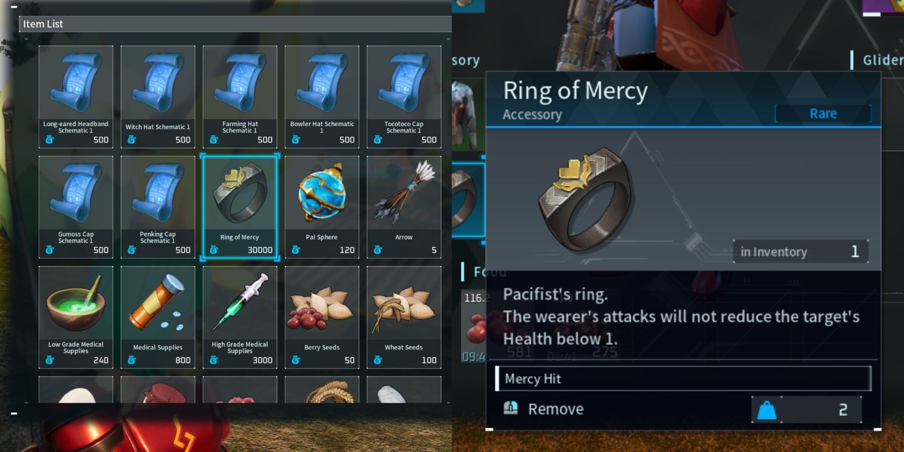 Palworld - How to Get Ring of Mercy