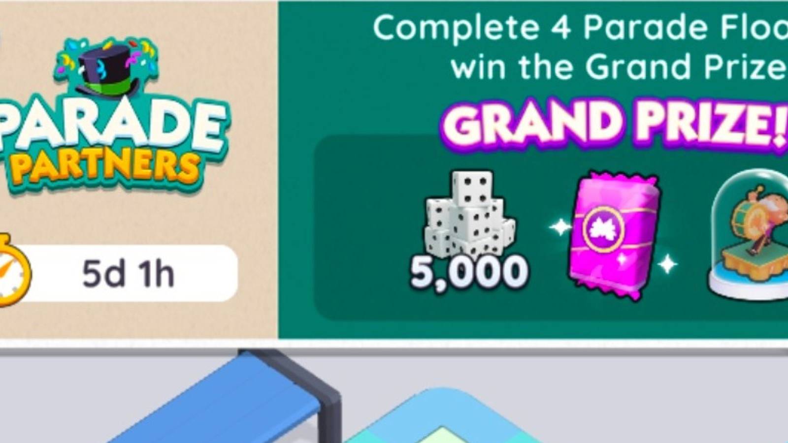 parade partners monopoly go