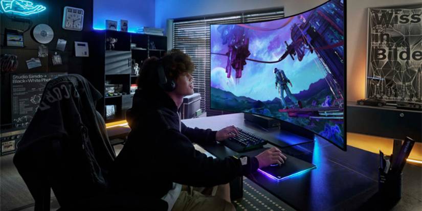 PC gaming on an ultrawide display