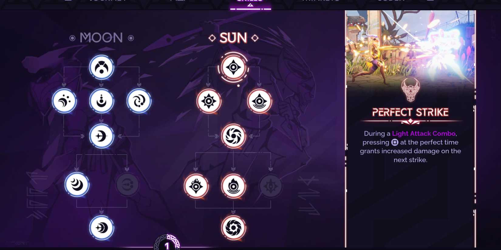 Perfect Strike in Tales of Kenzera