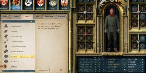 Kingdom Come: Deliverance Routine I perk