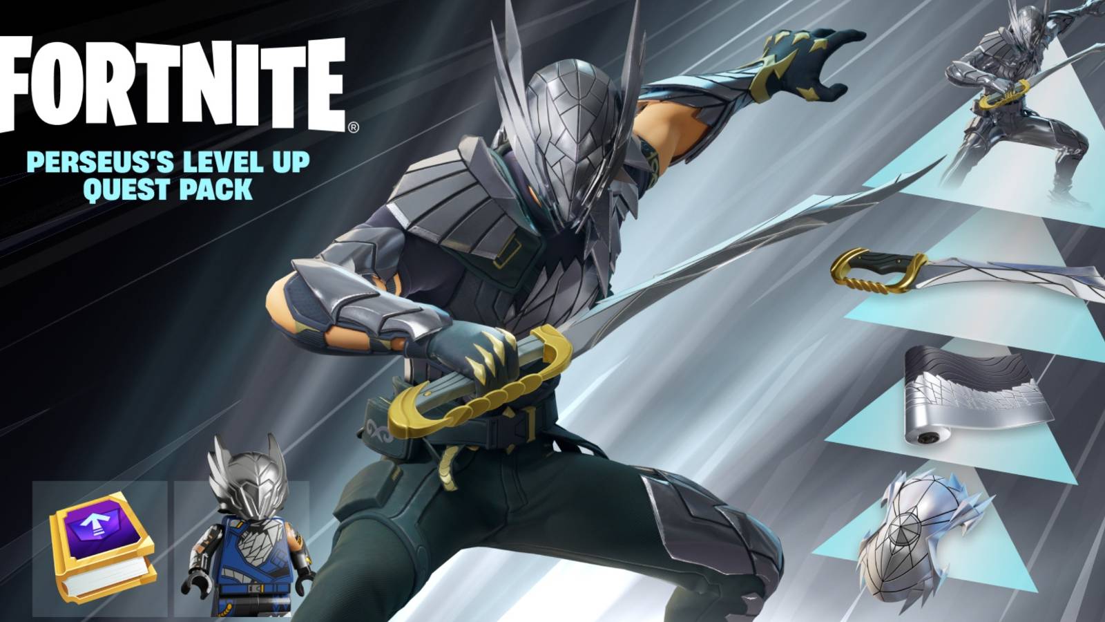 perseus's level up quest pack fortnite