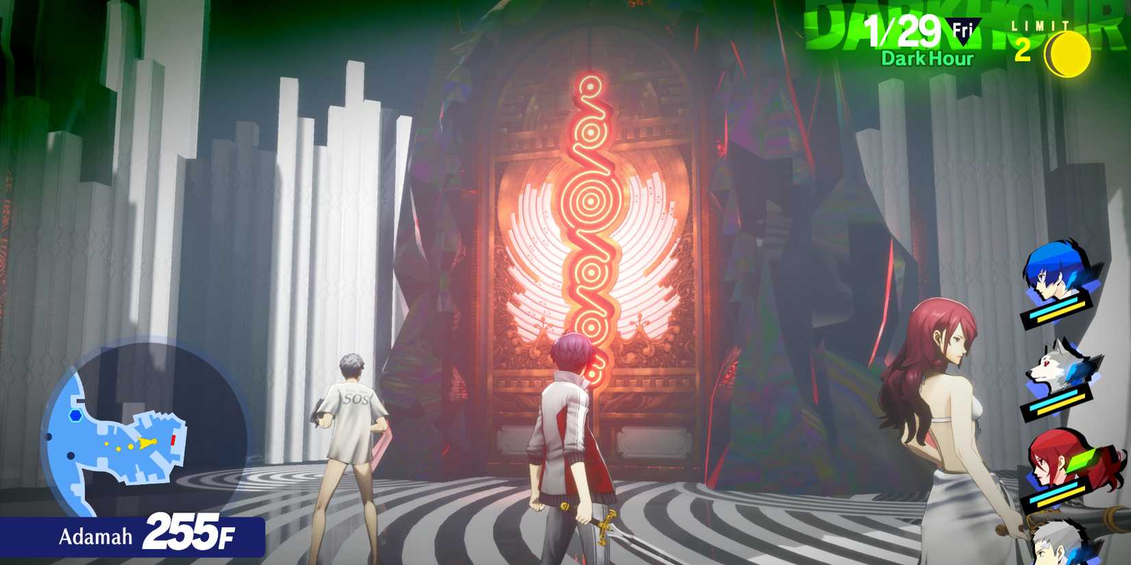 Image of the Monad Passage where Elizabeth can be found in Persona 3 Reload