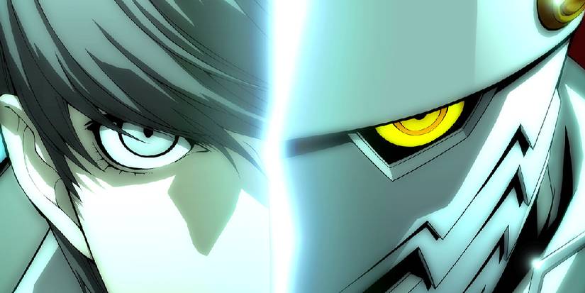 Two characters merging in Person 4 Golden