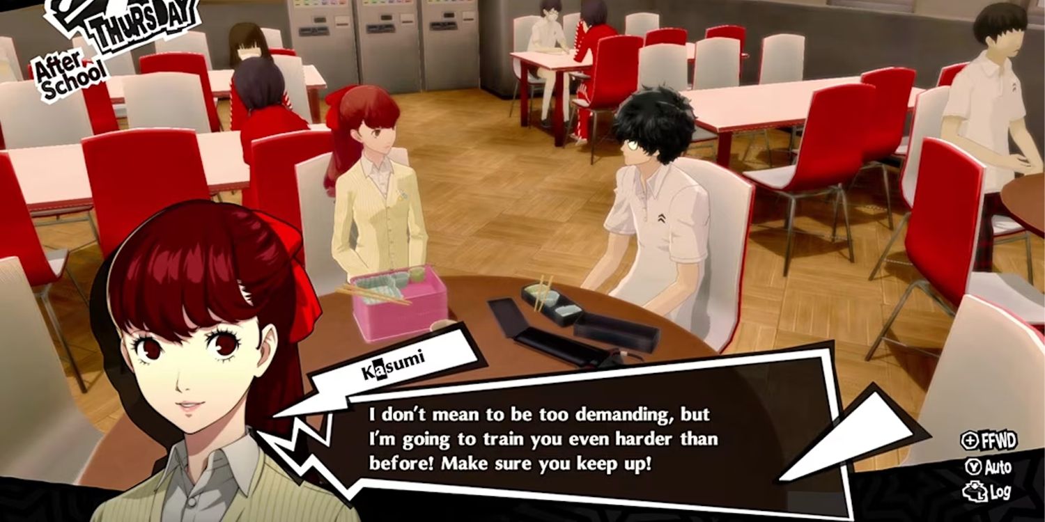 Persona 5 Royal Gameplay Kasumi Dialogue