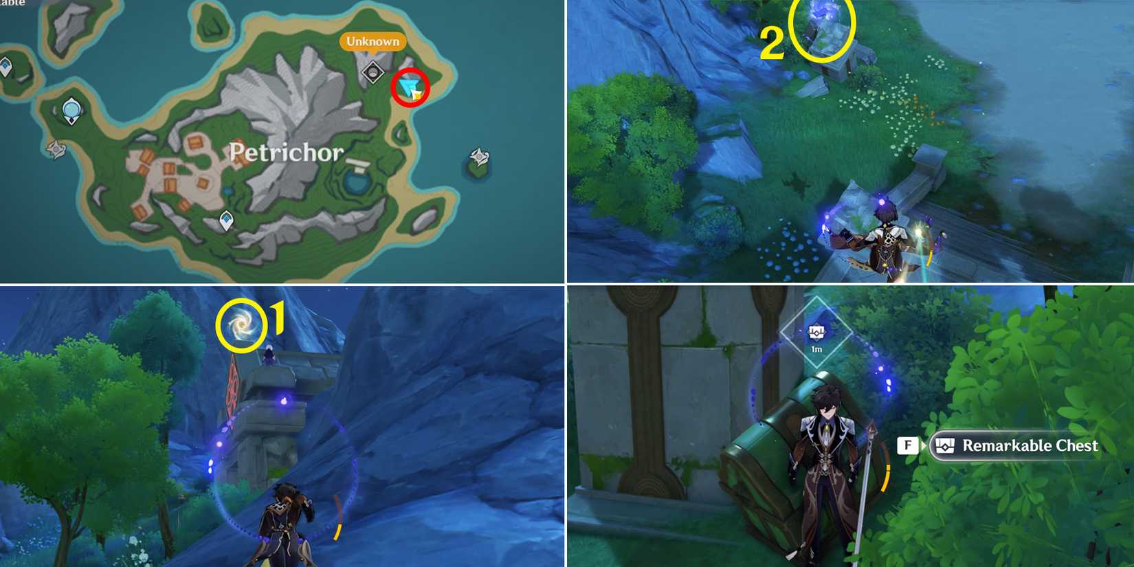 petrichor hidden chest location 1 in genshin impact