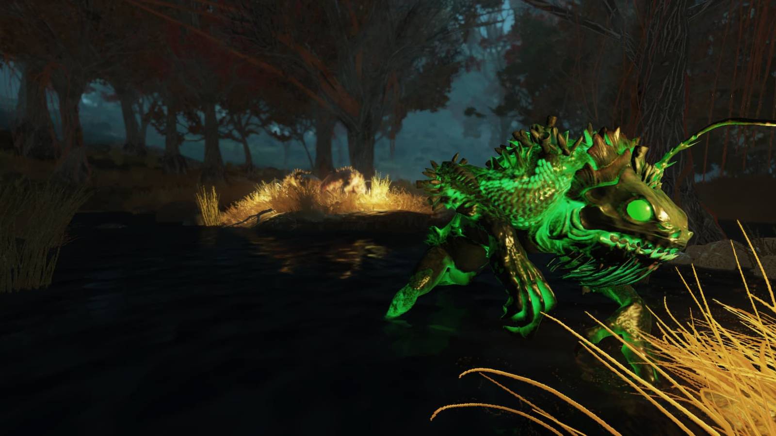 A Glowing Angler in Fallout 76