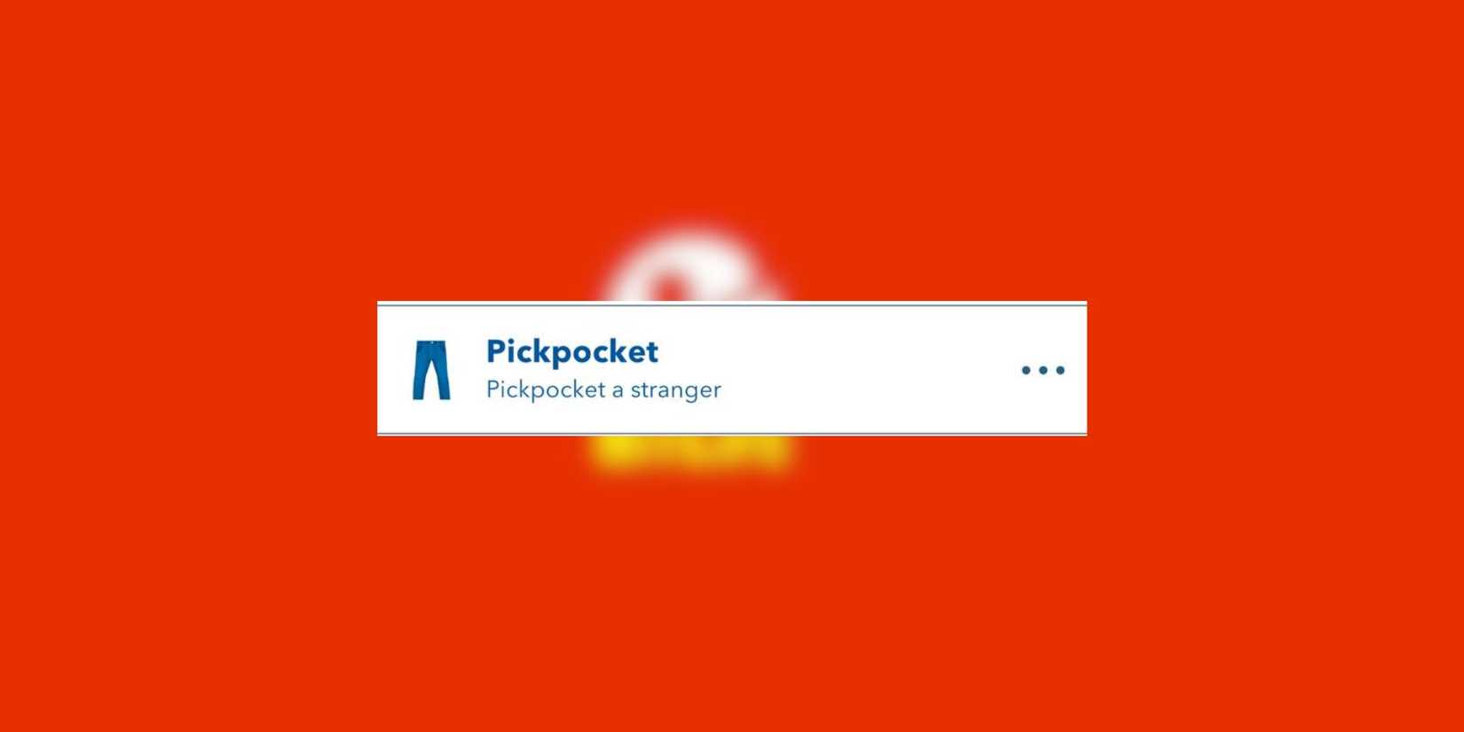 pickpocketing for guilty grandpa challenge bitlife
