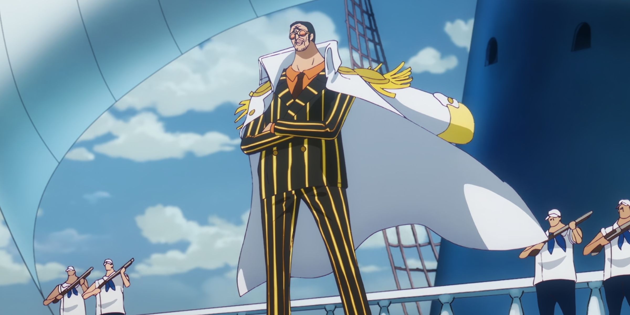 Admiral Kizaru from One Piece