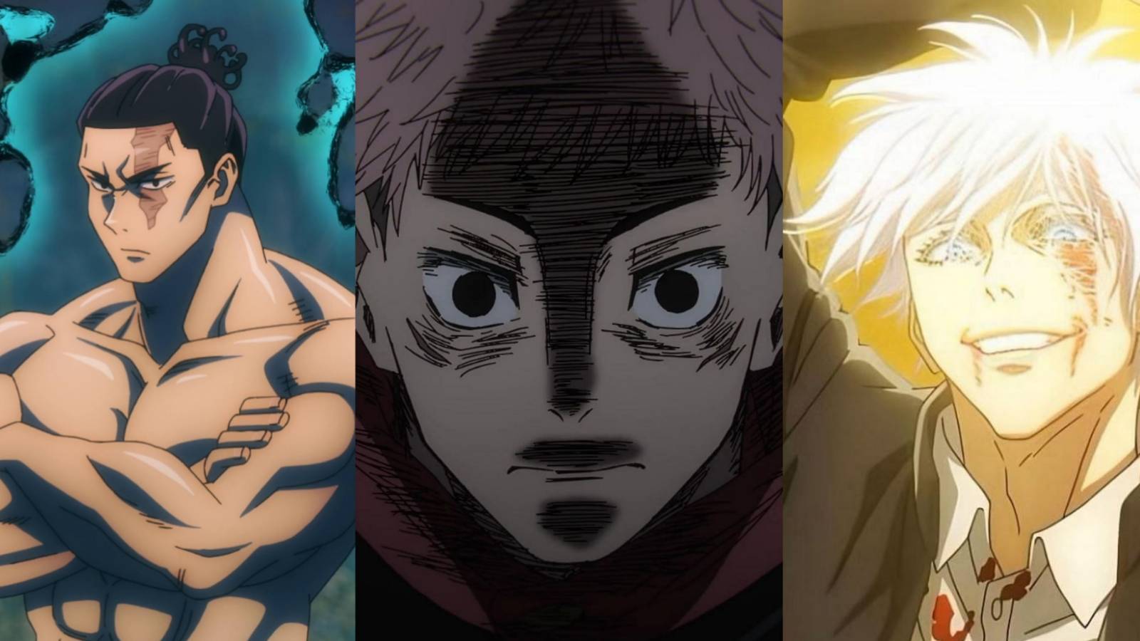 Featured Jujutsu Kaisen Characters With Most Victories Yuji Satoru