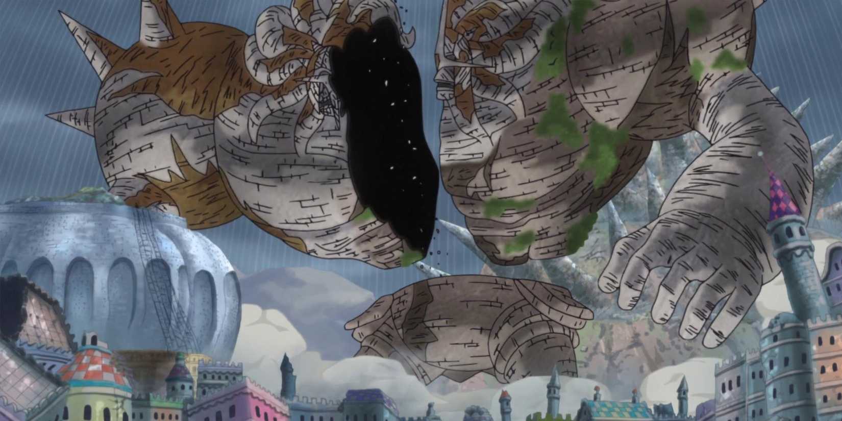 Pica stone form Best Paramecia Transformations One Piece