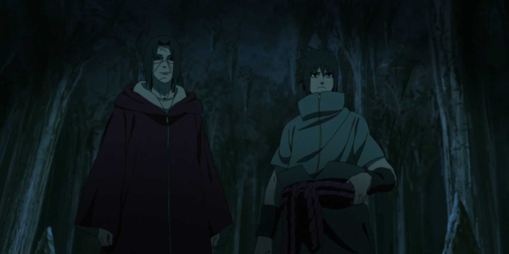 Itachi and Sasuke from Naruto