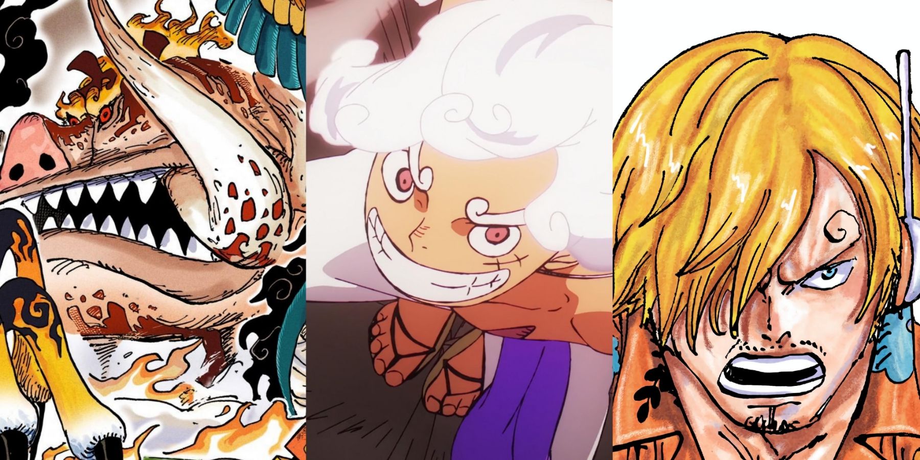 Featured One Piece: Characters Who Have The Strongest Defense, Ranked Luffy Sanji