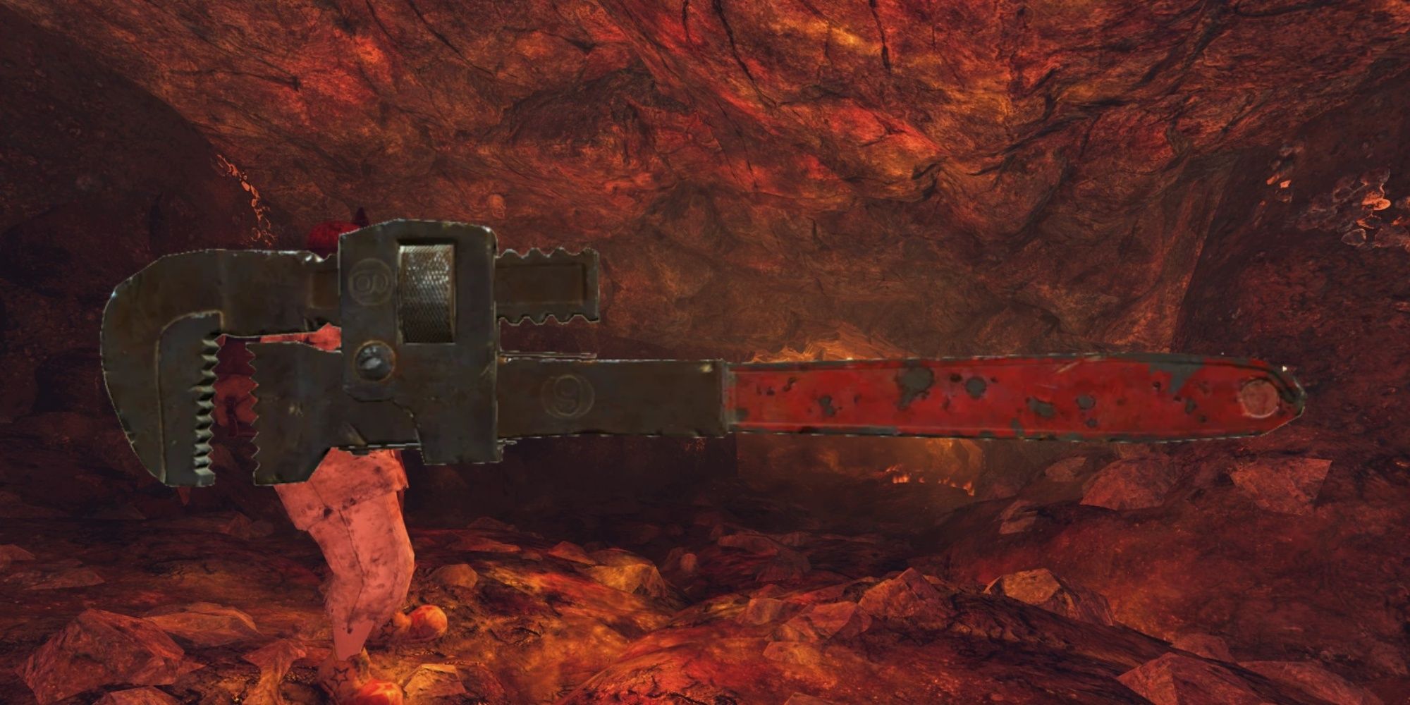 Pipe Wrench Melee Weapon In Fallout 76