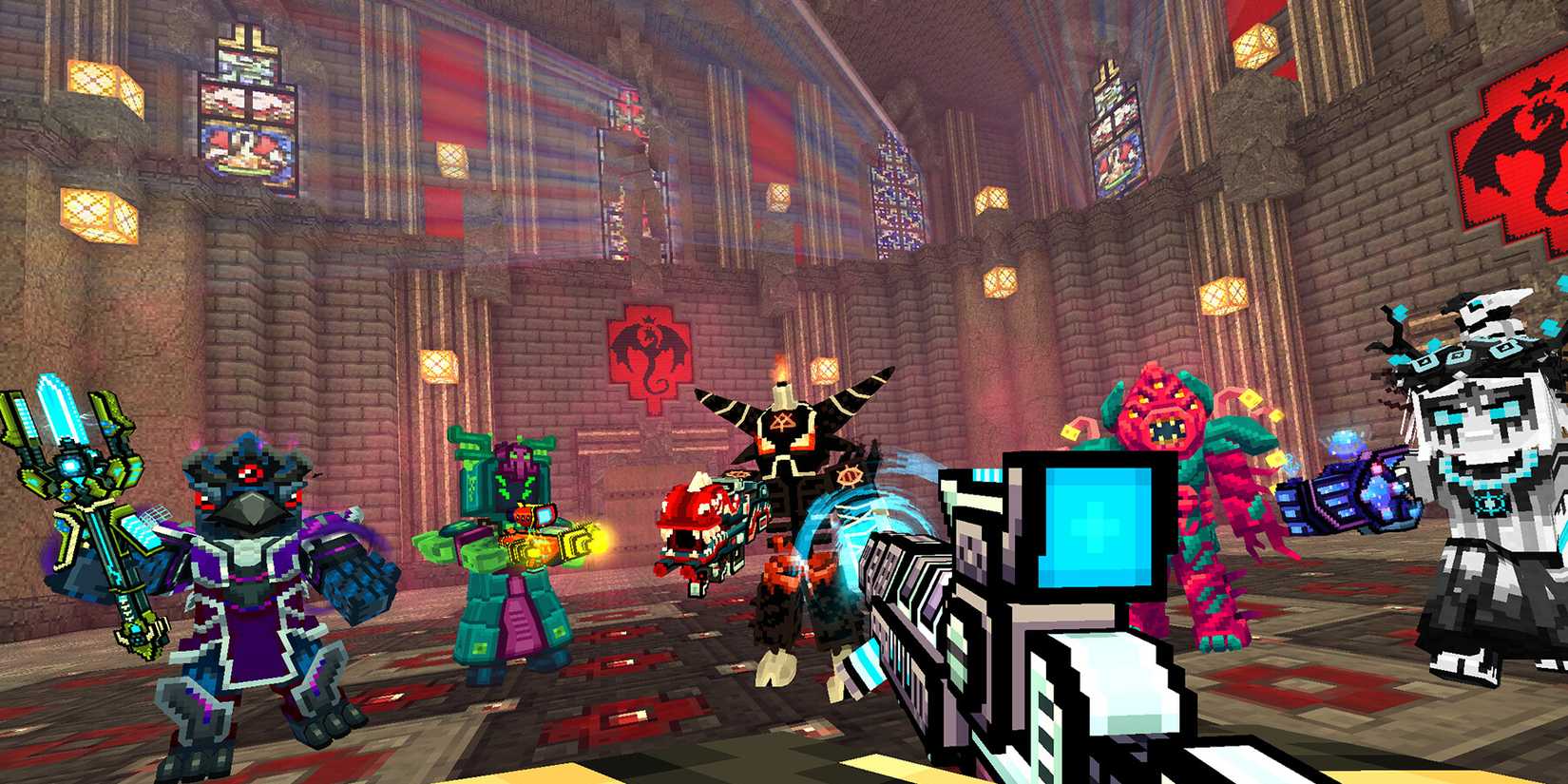 pixel gun 3d characters