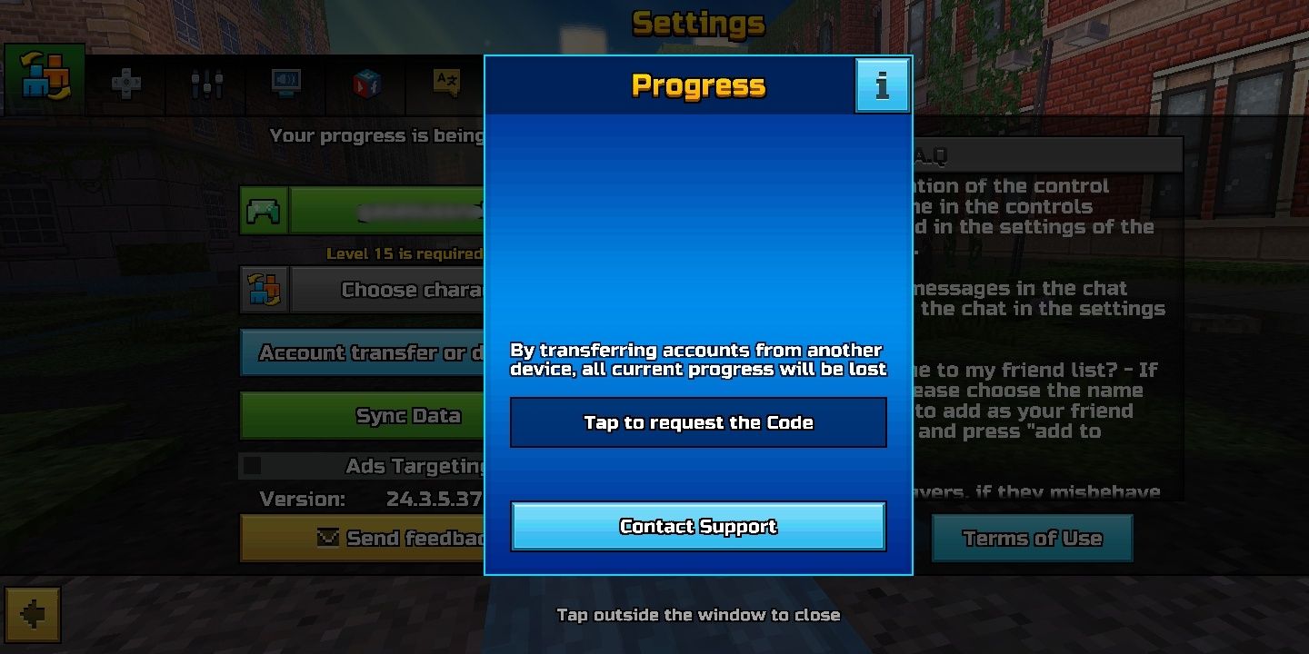 Pixel Gun 3D: How to Transfer Account