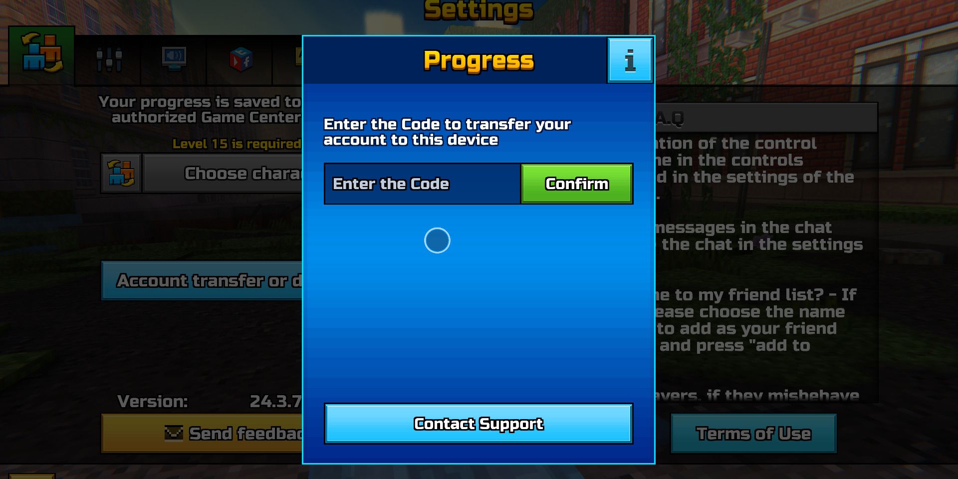 Pixel Gun 3D: How to Transfer Account