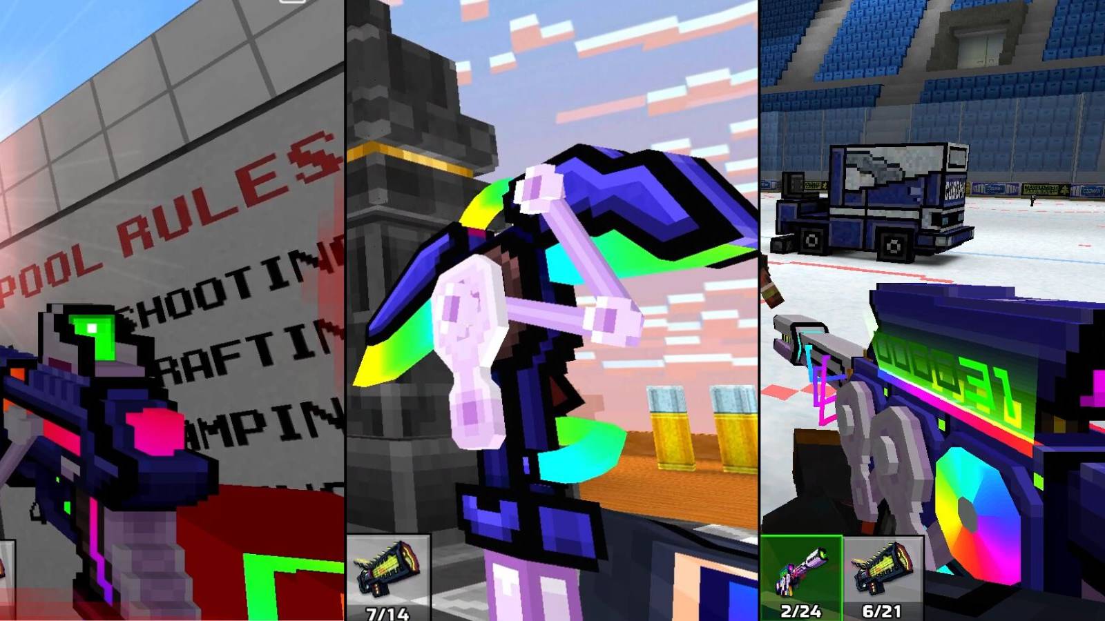 Pixel Gun 3D: RGB Hero Set