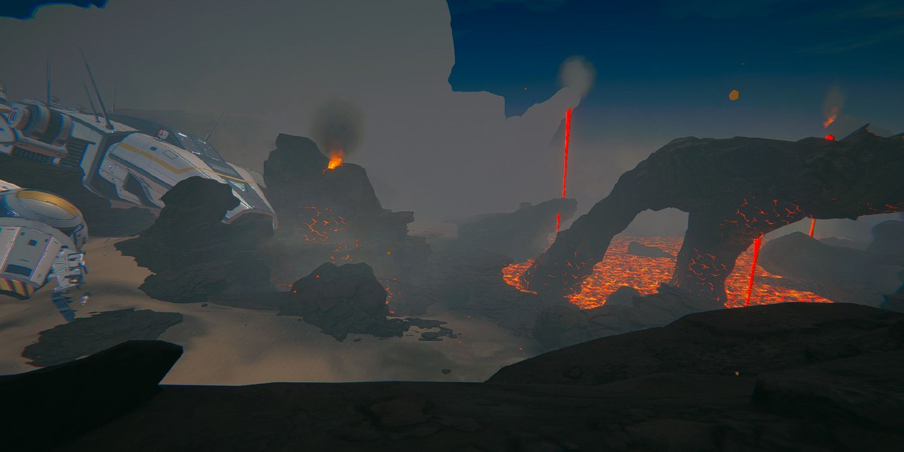 Planet Crafter Lava Region