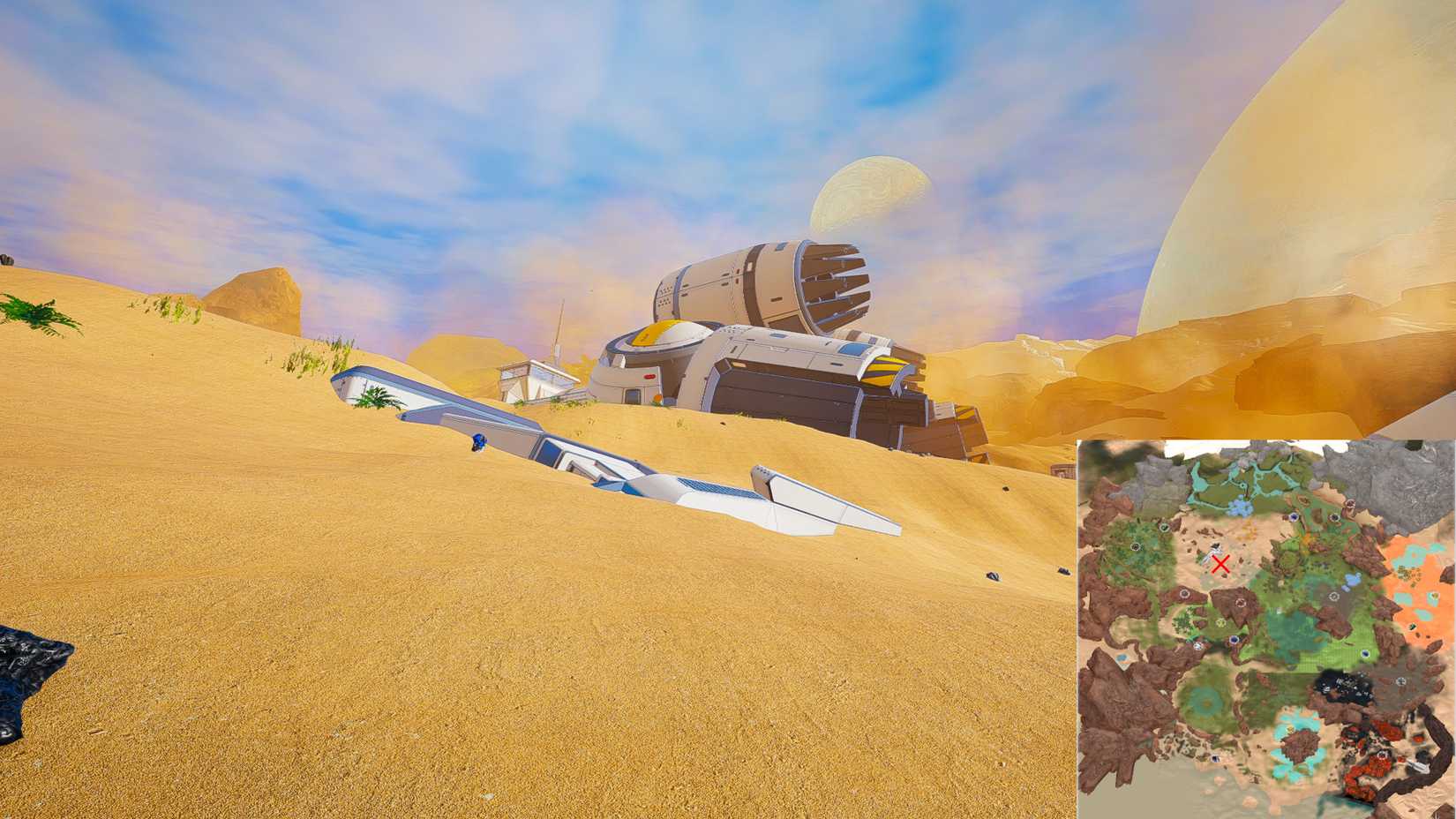 Planet Crafter Map Dune Desert
