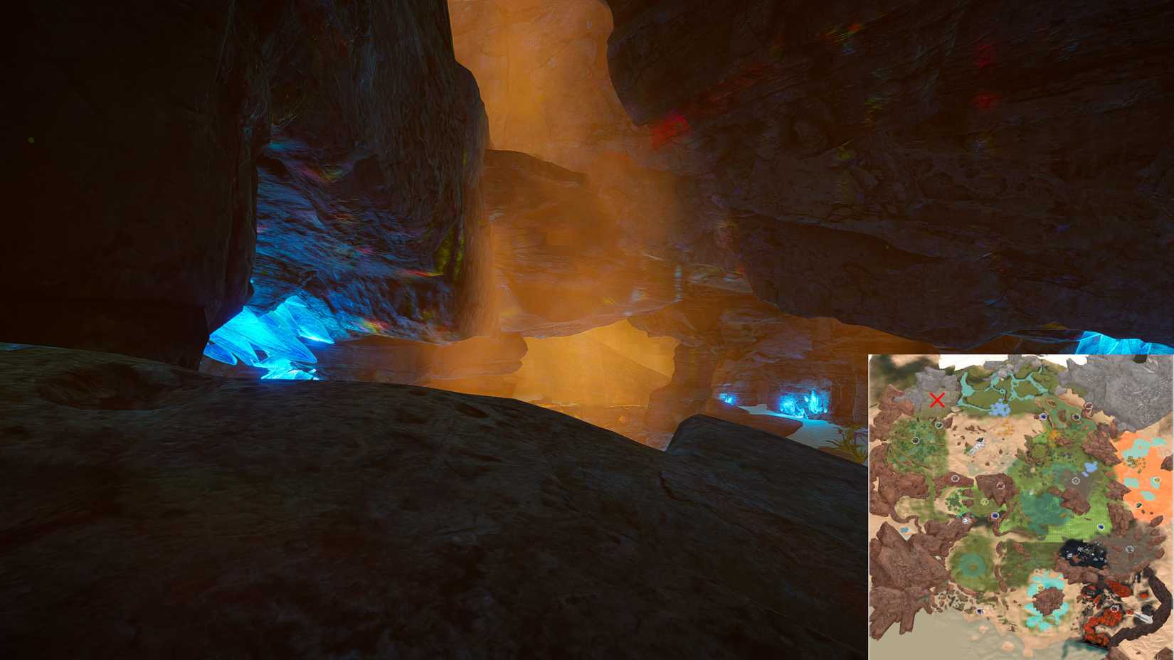 Planet Crafter Map Rainbow Caves