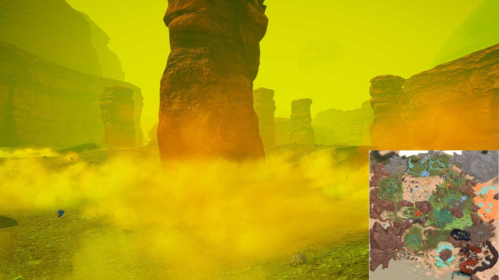 Planet Crafter Map Sulfur Fields