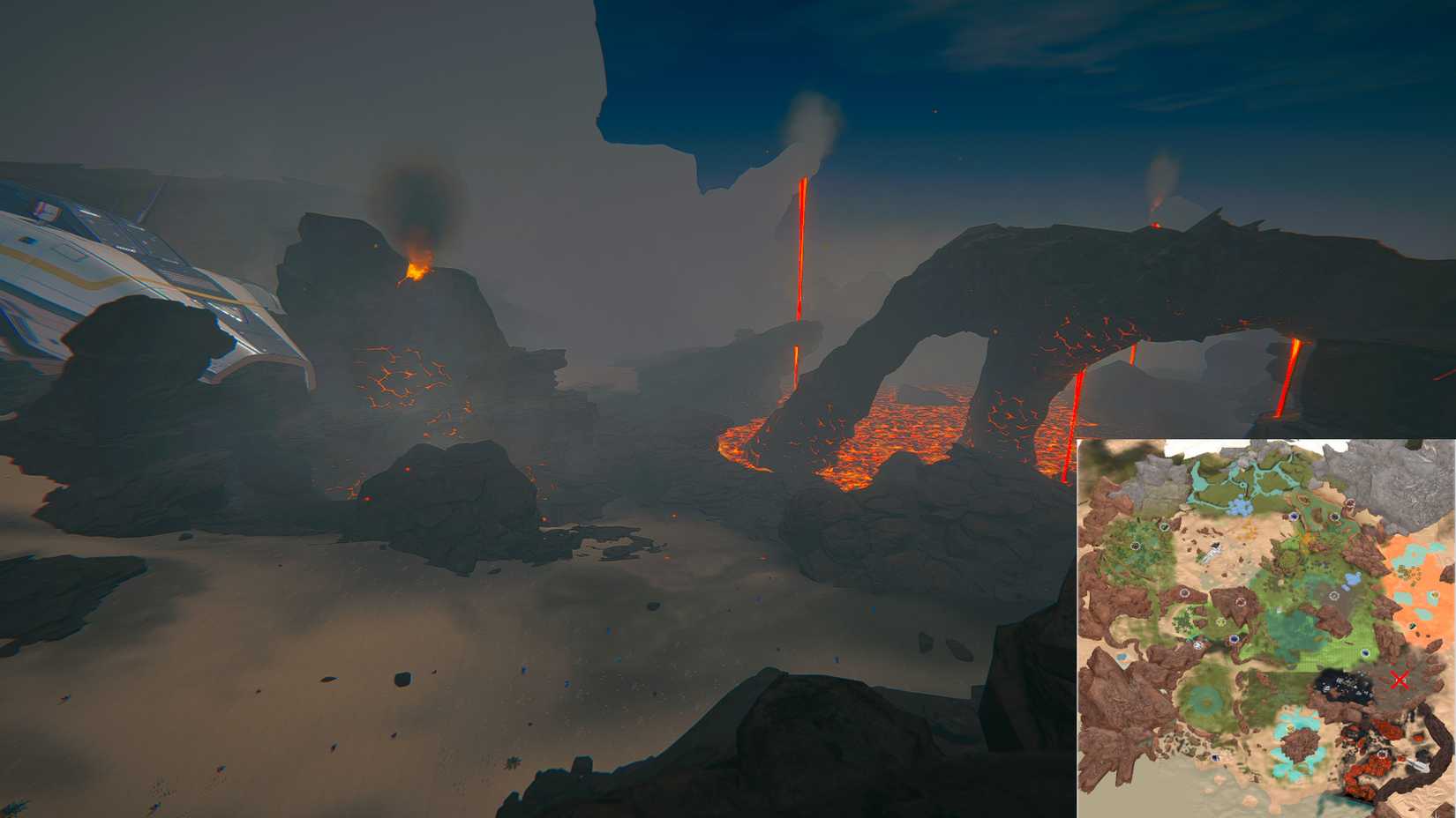 Planet Crafter Map Volcano