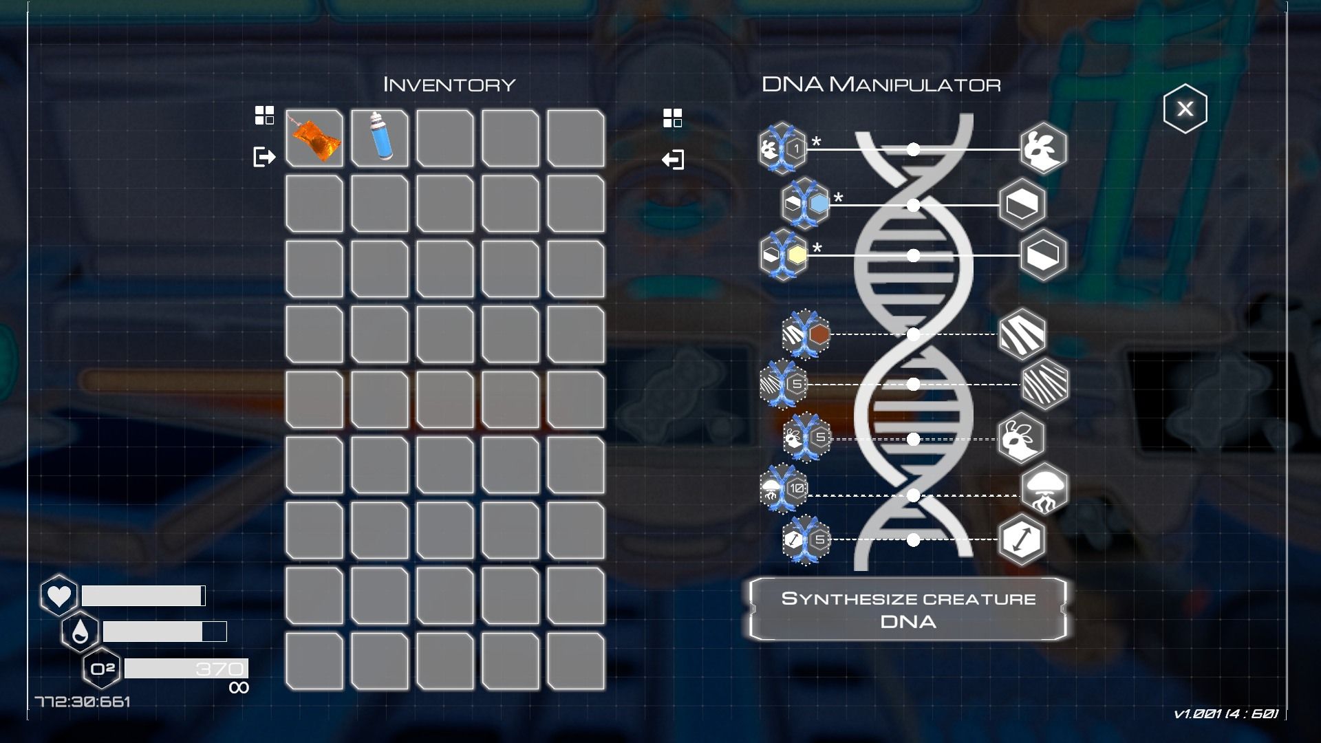 Planet Crafter Sequencer Interface