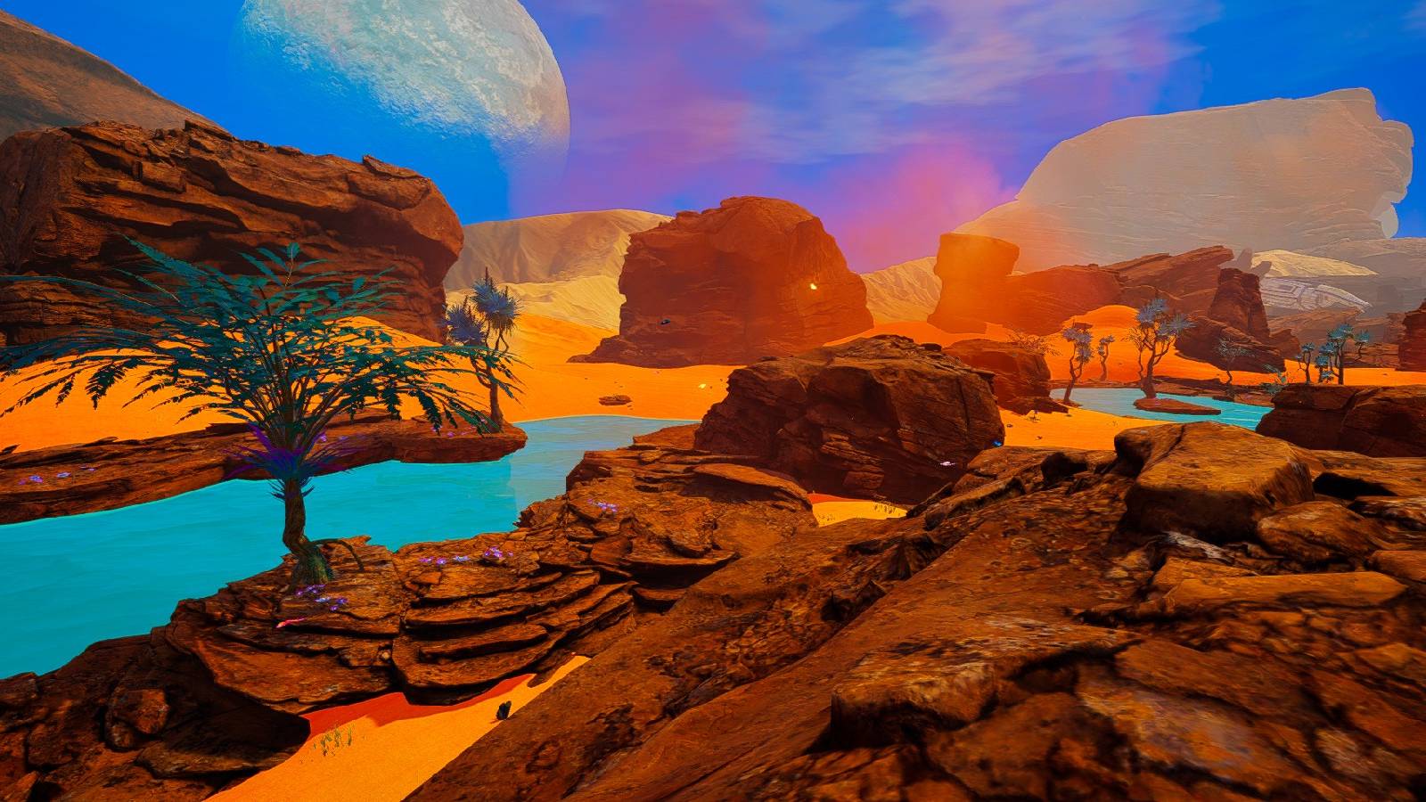 Planet Crafter Sinkholes