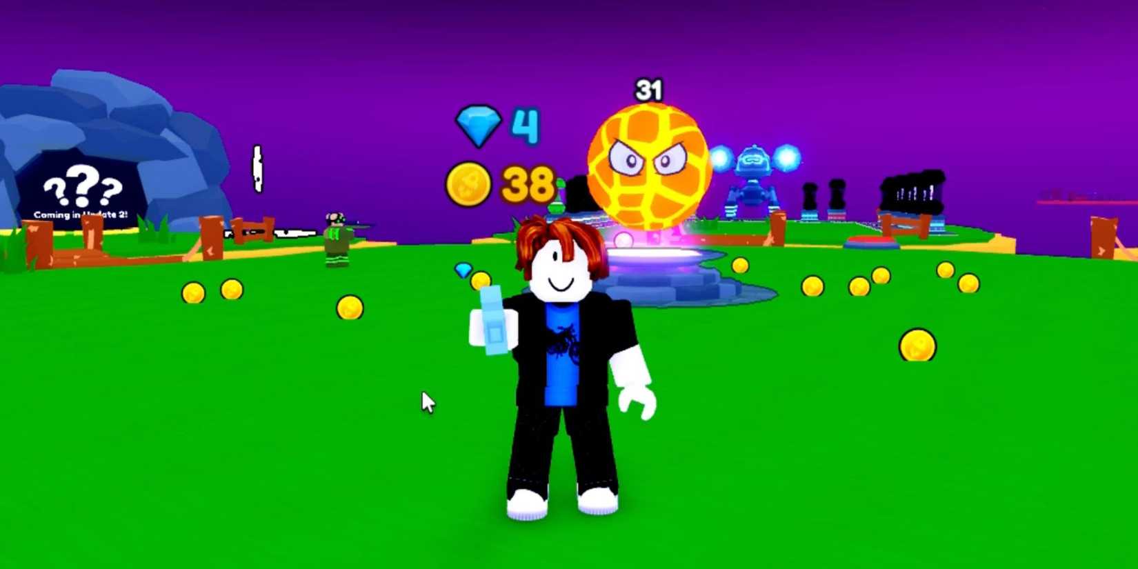 Roblox Planet Destroyers: character and planet